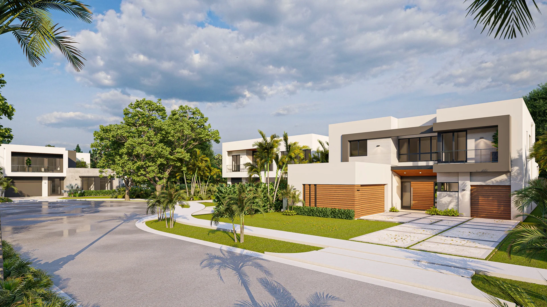 The Estates at Morikami Park Road modern luxury homes in Delray Beach